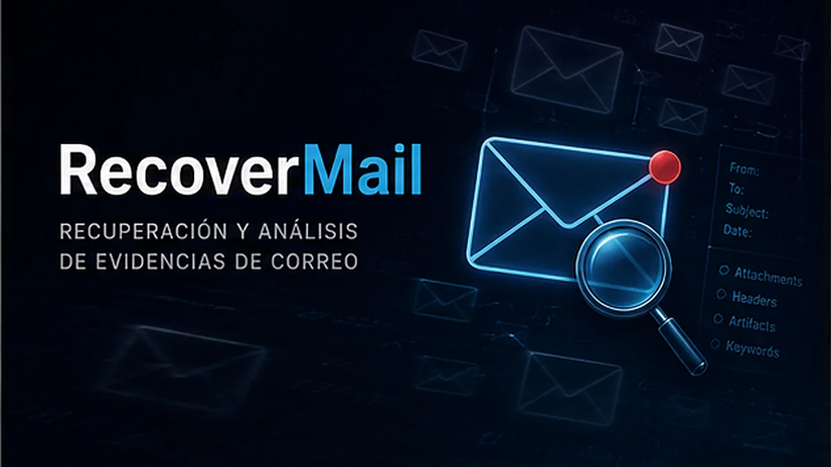 Vista previa del proyecto RecoverMail