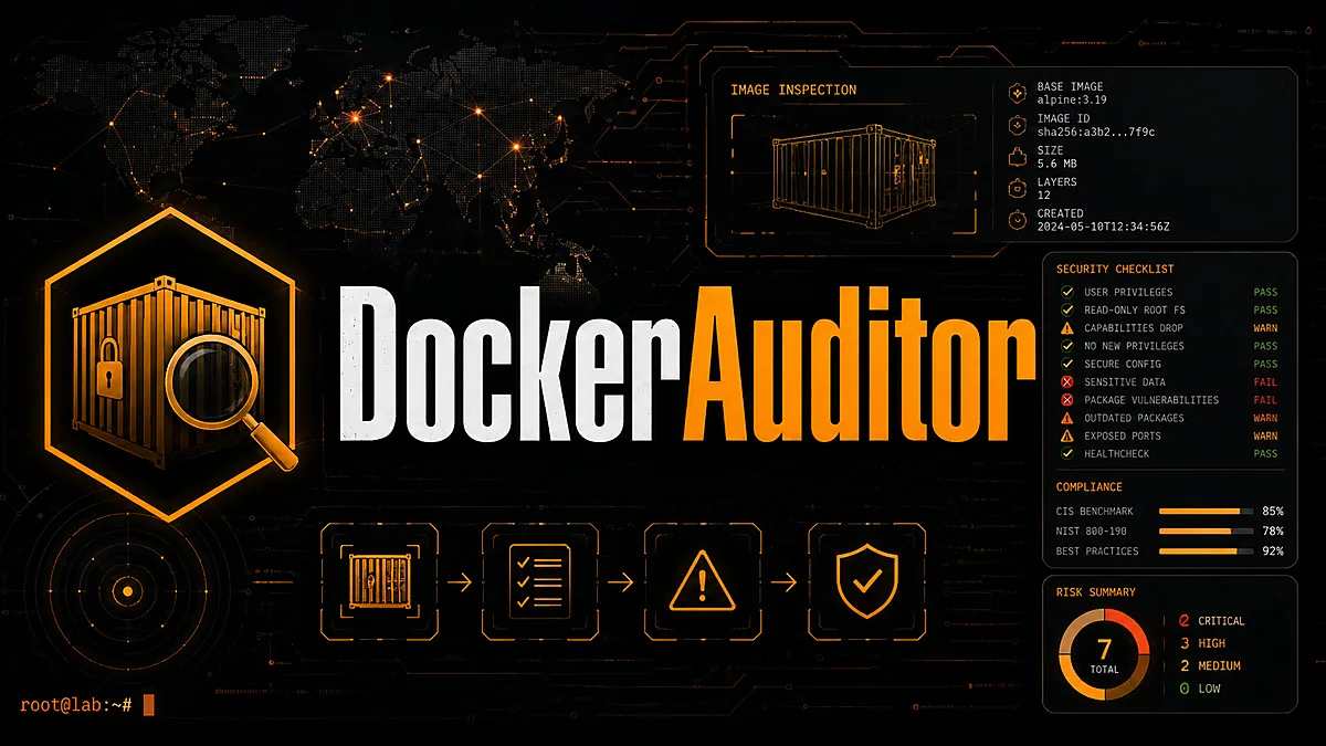 Vista previa del proyecto DockerAuditor