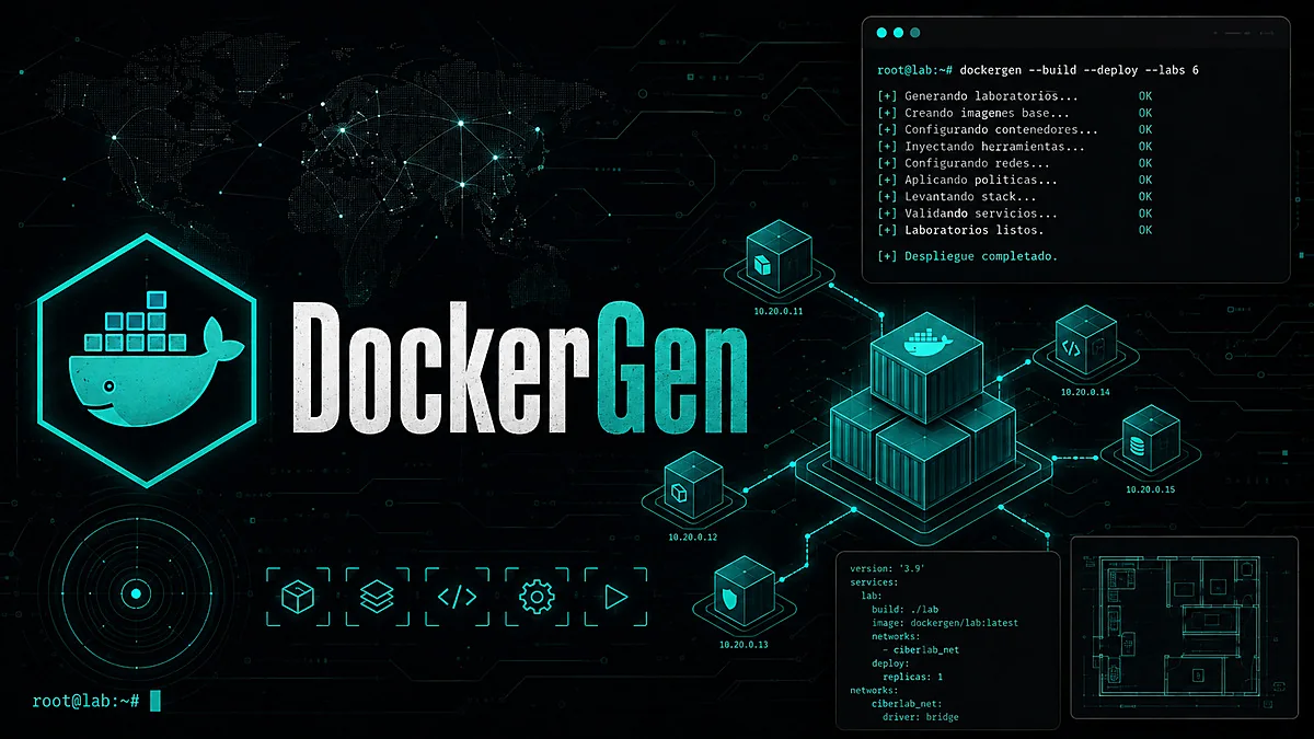Vista previa del proyecto DockerGen